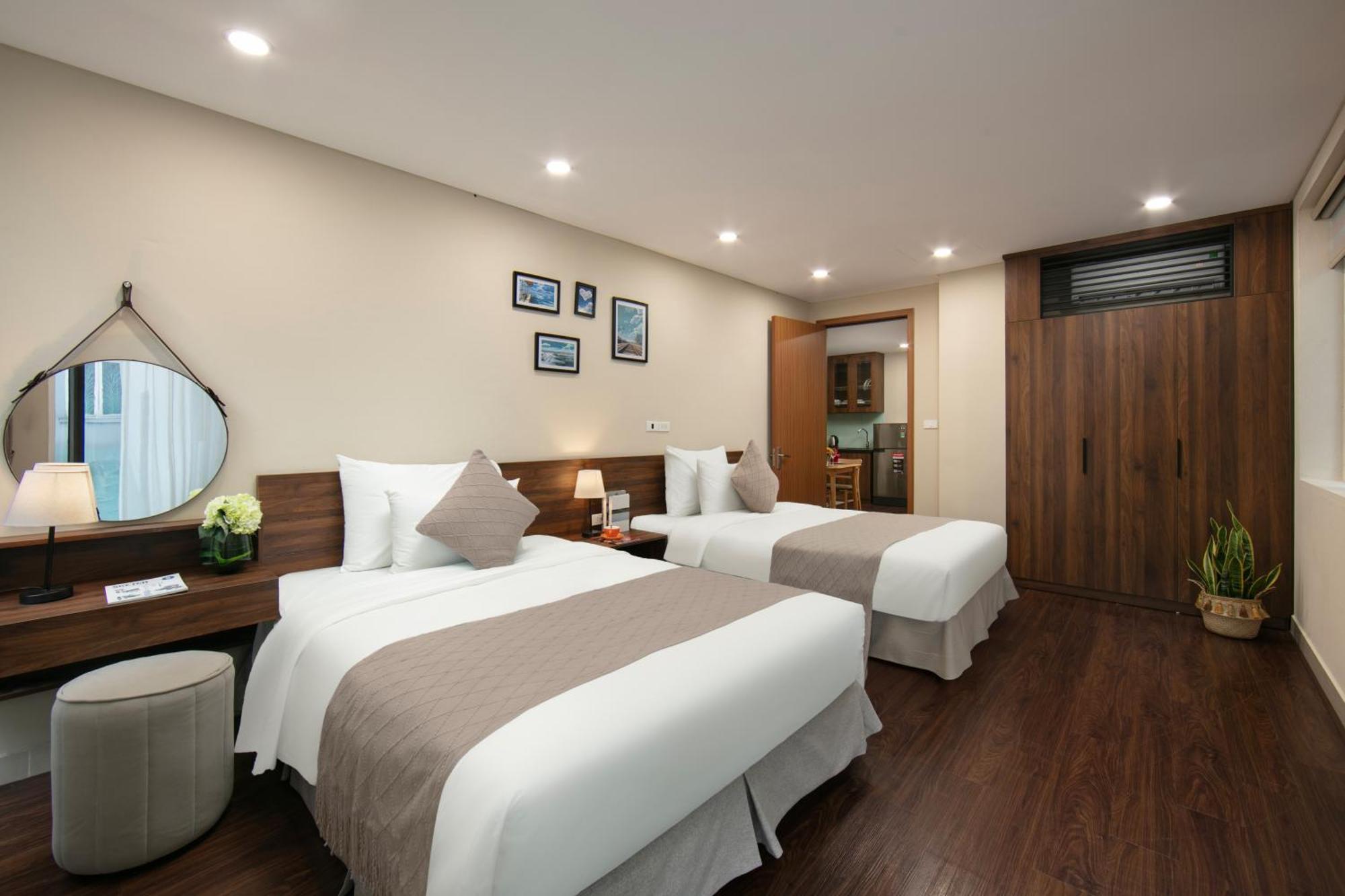 HB Serviced Apartment - Lạc Long Quân Hanoï Extérieur photo