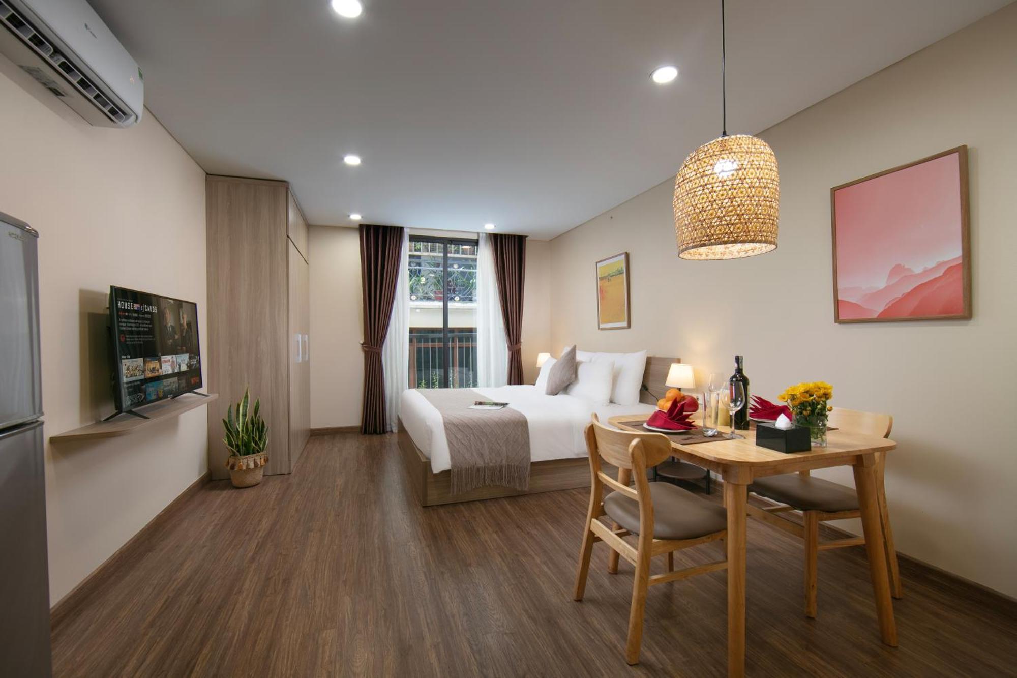 HB Serviced Apartment - Lạc Long Quân Hanoï Extérieur photo